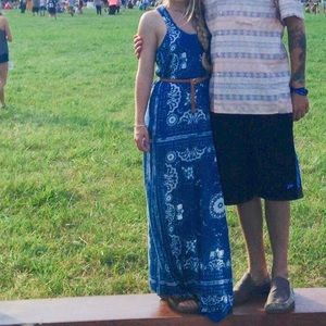Alternative Boho Maxi Dress